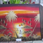 Картины - одна из туристических достопримечательностей Доминиканы